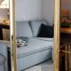 Mirror with parecloses beveled Venetian mirror  149x88cm