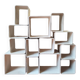 Willy Guhl modular shelving unit design attributed to G.Ifert60s 70s