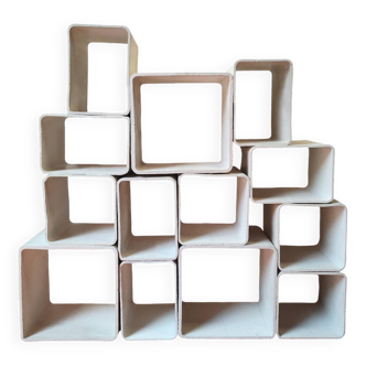 Willy Guhl modular shelving unit design attributed to G.Ifert60s 70s