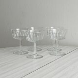 set of 5 glass glasses