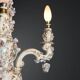 Ceramic lustre with floral motifs - Italy 20th century