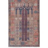 Vintage Turkish Oushak Handwoven Rug 125x198 cm
