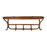 Porte-manteau mural en bois cintré Thonet, Art Nouveau sécessionniste des années 1900, Autriche