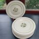 12 Terre de Fer Marmoz dessert plates