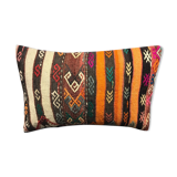 Vintage Orange Lumbar Cushion Cover 40x60cm