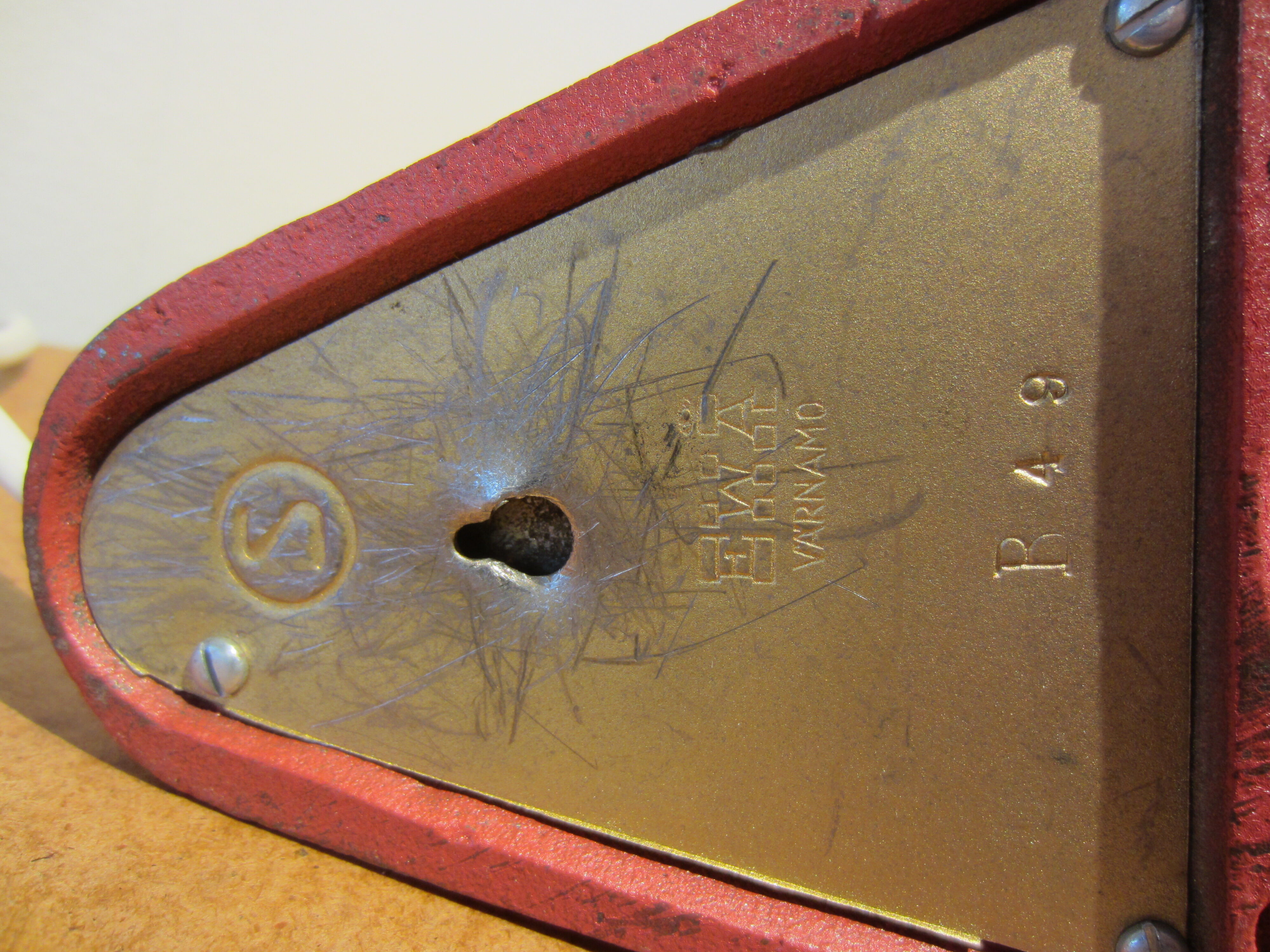 Scandinavian EWÅ articulated lamp for table or wall mounting.