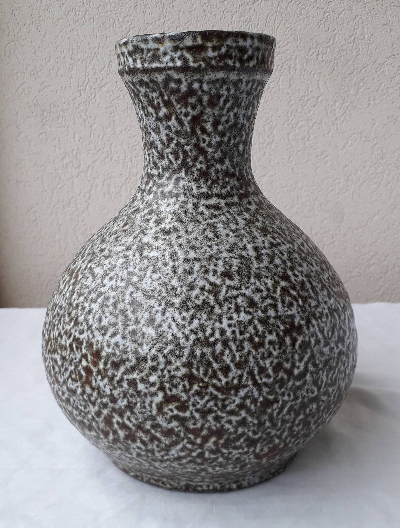 Signed ceramic vase