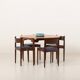 Italian mid century dining table in teak, 1960s