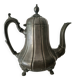 Antique teapot in pewter – Sheffield – Victorian style – 19th century