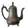 Antique teapot in pewter – Sheffield – Victorian style – 19th century