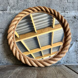 Round rope mirror Audoux Minet