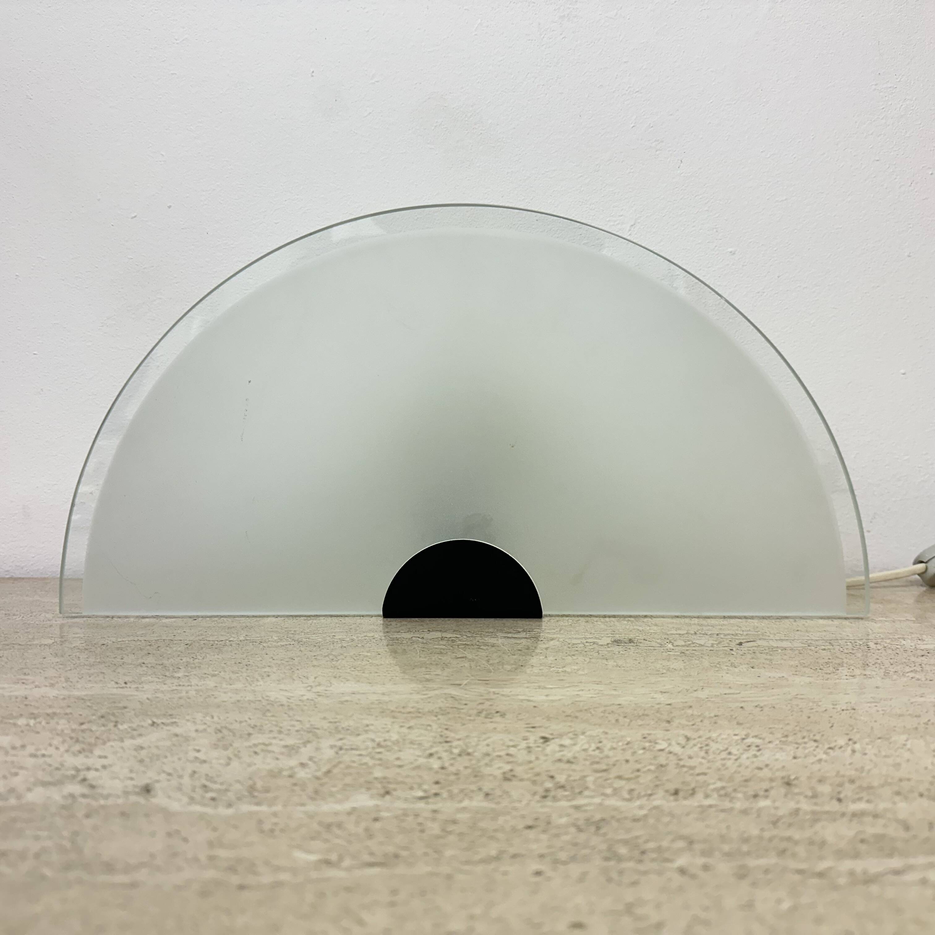 Post modern SCE France minimalist table lamp , 1980s