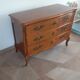 Commode 3 tiroirs style XVI avec 1 serrure