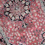 Tapis Tabriz Vintage Fait Main en Laine du Cachemire – 78 x 129 cm