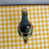 Duck pitcher in earthenware slip of Saint-Clément