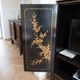 Chinese furniture set: chest of drawers and 2 sliding doors in wood