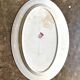 St Amand & Hamage oval dish in pink ironstone