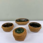 Vintage ethnic service