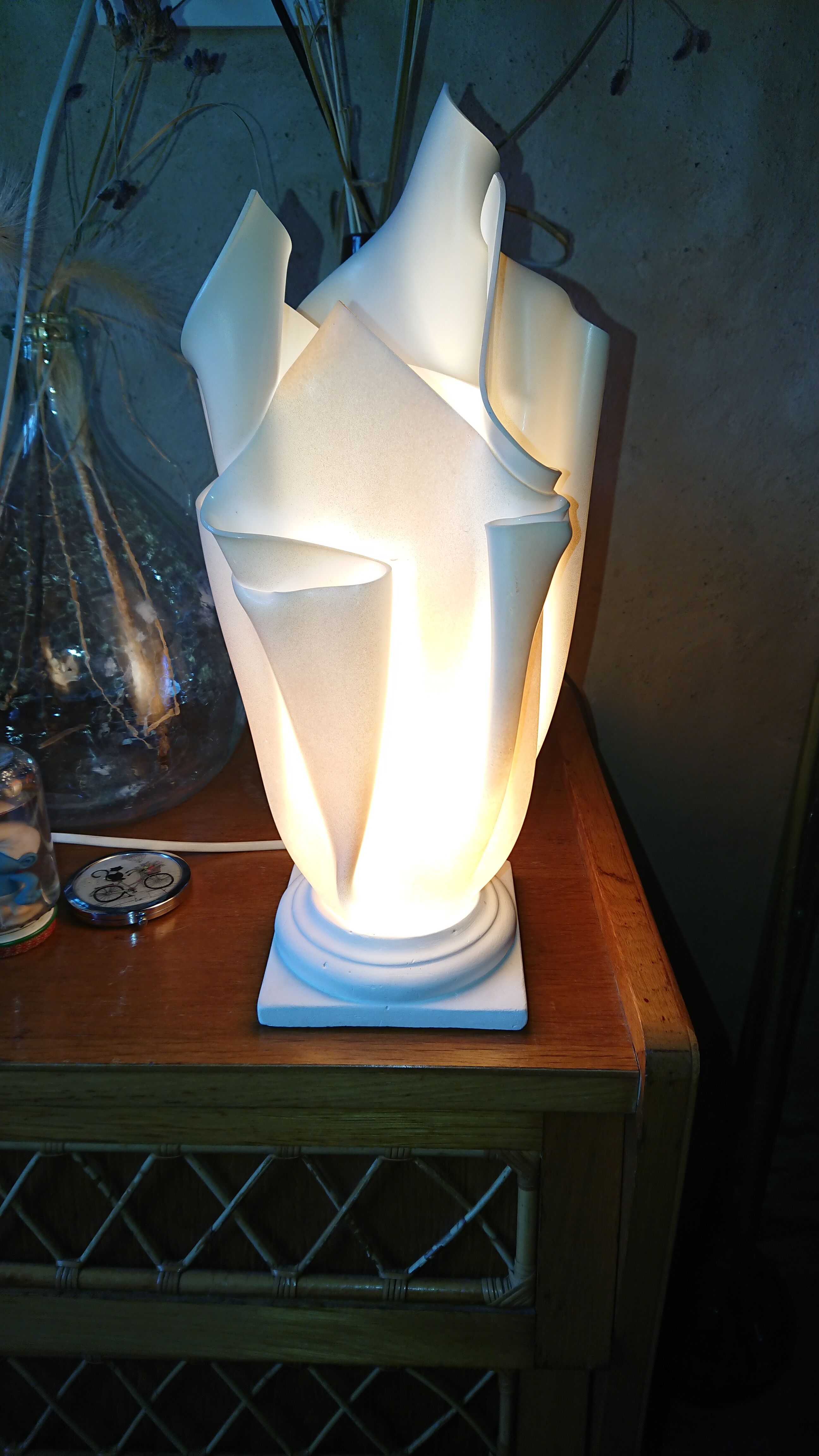 Georgia Jacob handkerchief lamp