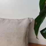 Sabra gray Moroccan Berber cushion