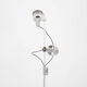 Peter Nelson brushed aluminium FA floor lamp, 1960's