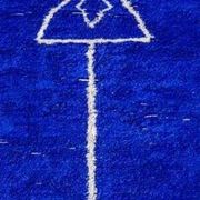Traditional handmade Berber Azilal rug