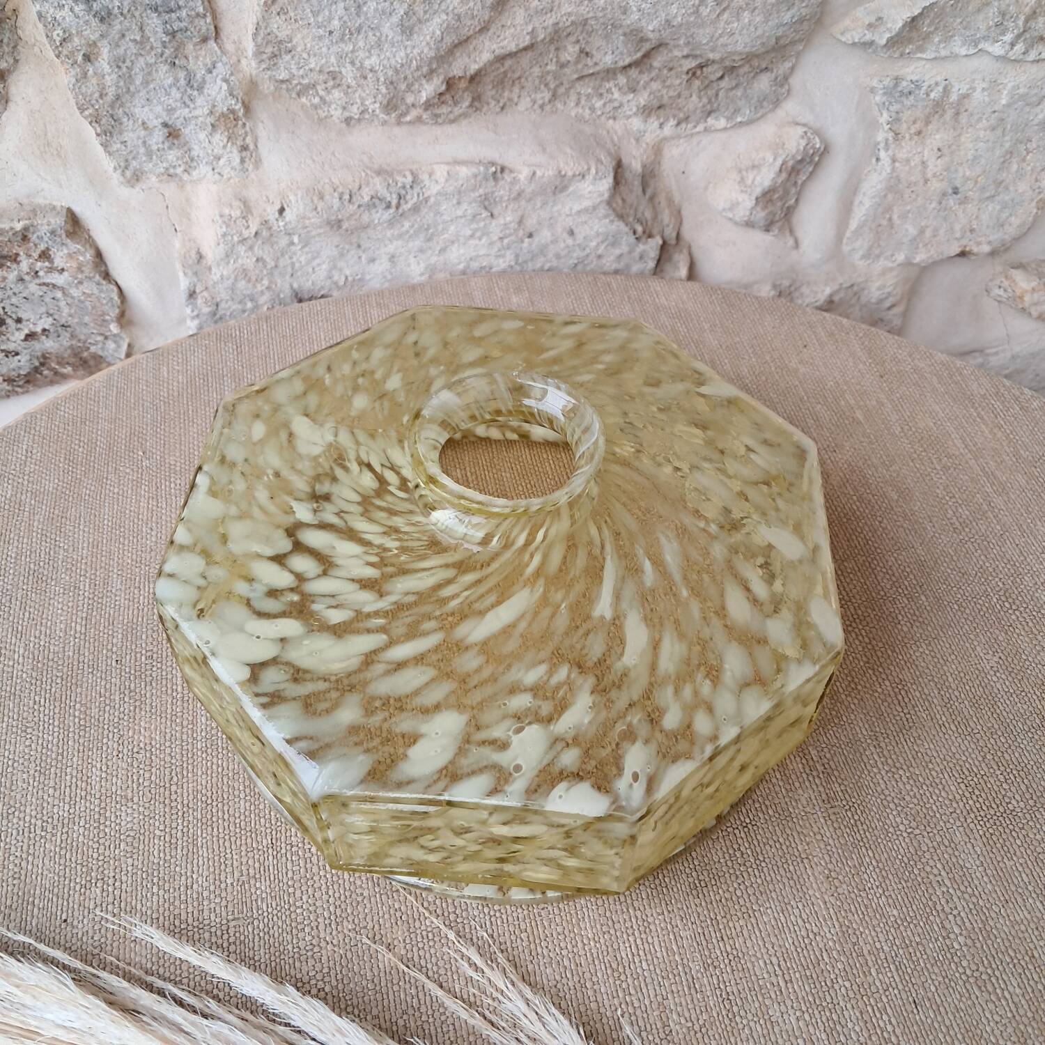 Clichy glass lampshade