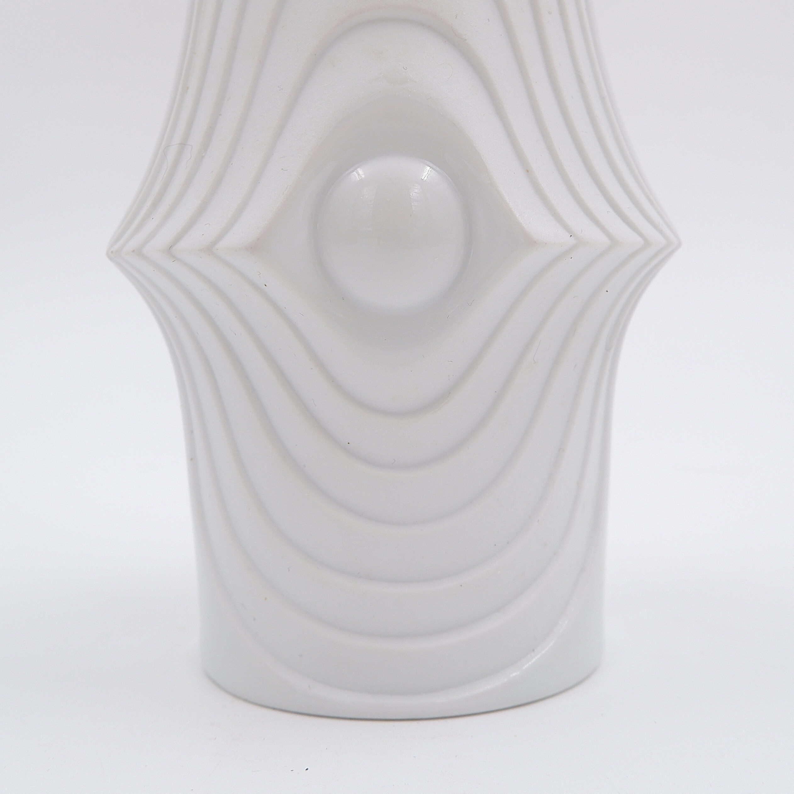 Op Art porcelain vase by Royal Bavaria KPM, Germany, 1970s