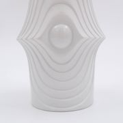 Vase en porcelaine Op Art par Royal Bavaria KPM, Allemagne, années 1970