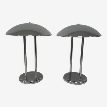 Mushroom table lamps space-age