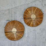 Decorative Bamboo Sunbursts Shelves