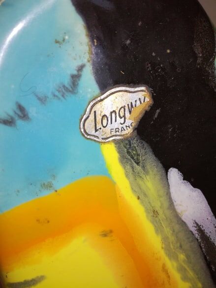 Longwy dish, collection Pigalle 1960