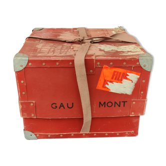 Caisse vintage de rangement Gaumont