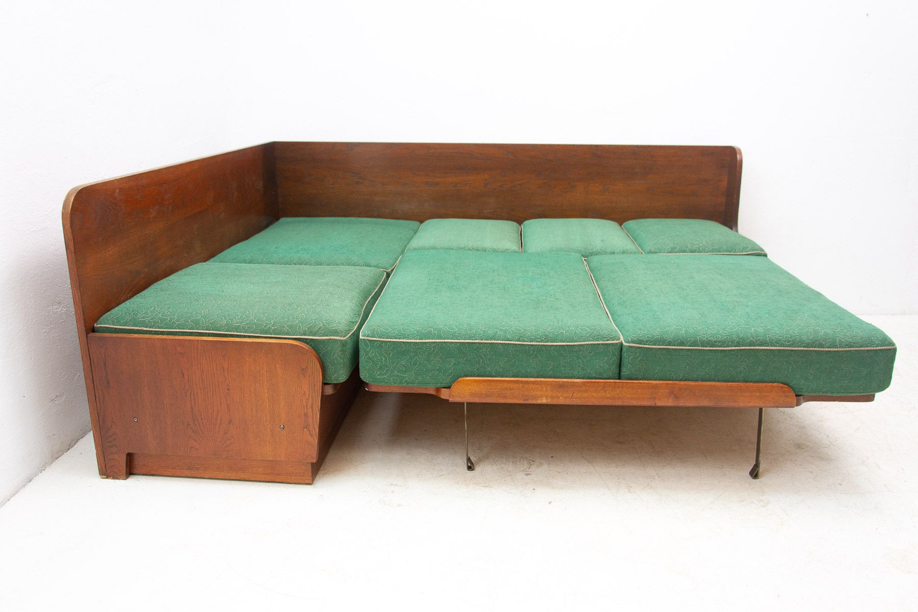 Mid Century Corner Folding Sofabed, 1960´s, Czechoslovakia