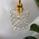 Bubble glass pendant light - Béa model