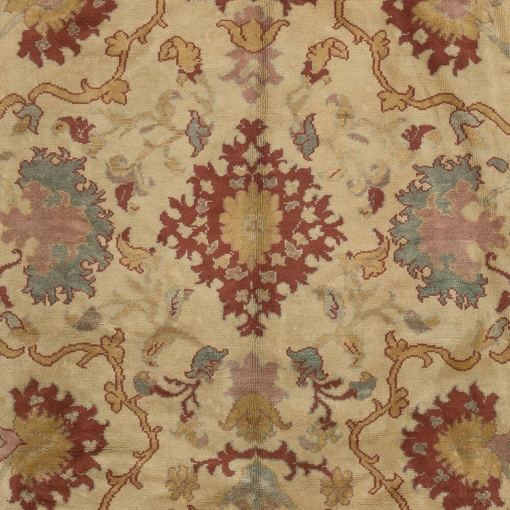 Vintage Handmade Turkish Oushak Rug. 100% Wool. Excellent Condition
