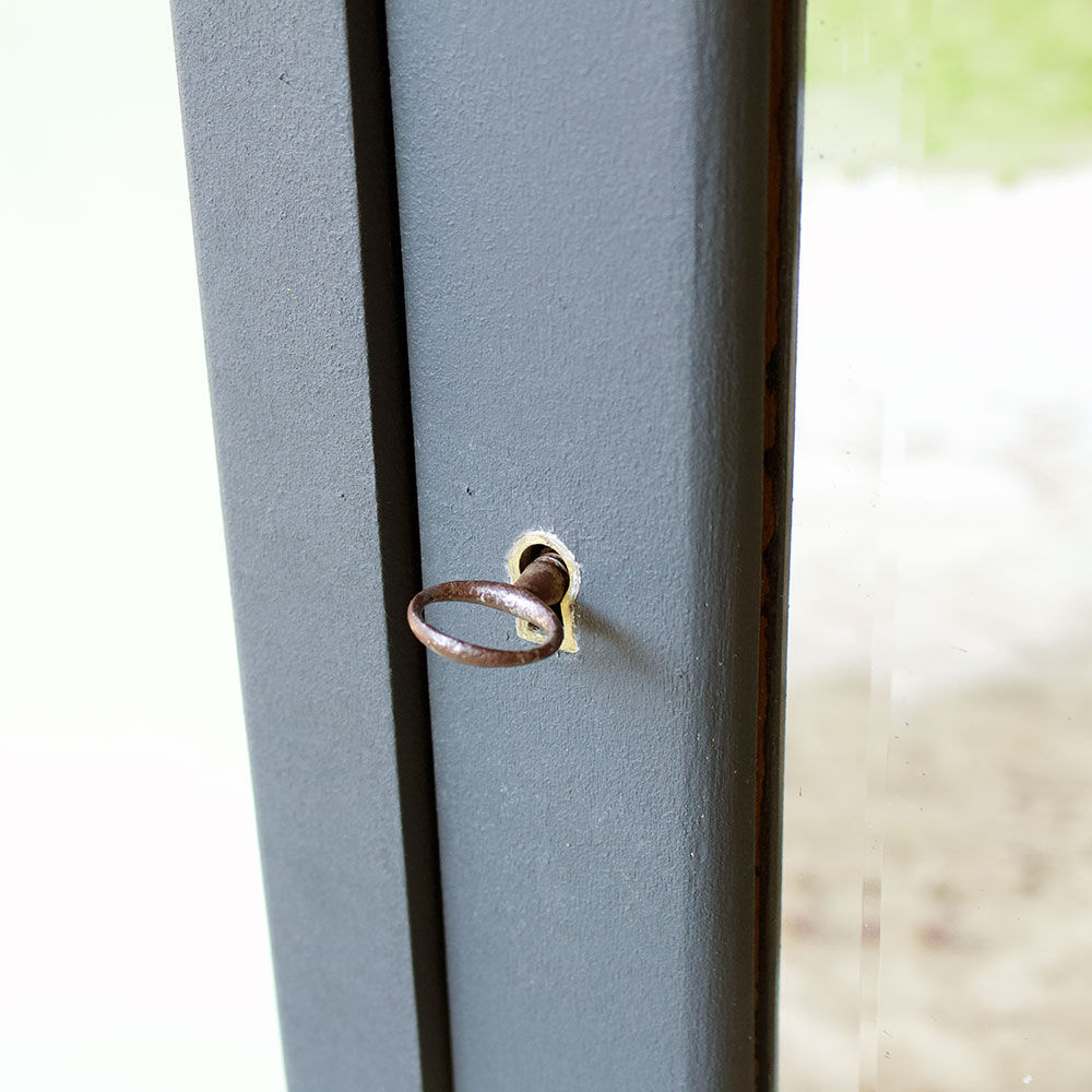 Cabinet 1 door beveled mirror