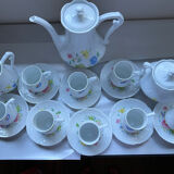 Limoges Berry porcelain coffee service
