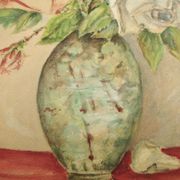 Ancient bouquet of roses