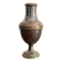 Neo-classical baluster vase, silver-plated, Louis XVI Directoire, 20th century.