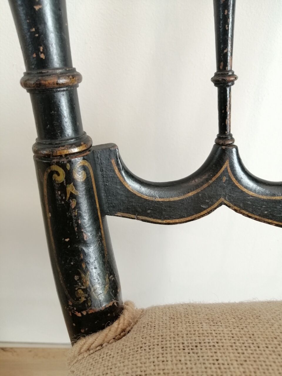 Chair Napoleon III period 19th.