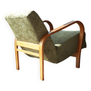 Classic vintage armchair by A. Kropacek and K. Kozelka, Czechoslovakia, 1950s