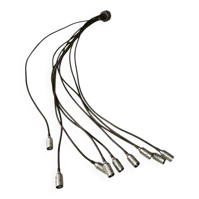 Catellani & Smith / Lampe suspendue Turciu 9 flexible ancienne par Enzo Catellani / numérotée