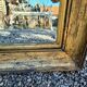 Gilded wooden trumeau mirror - 116x75cm