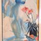 Original signed lithograph ‘’Nude with Dahlias’’ by Jean Baptiste Valadié