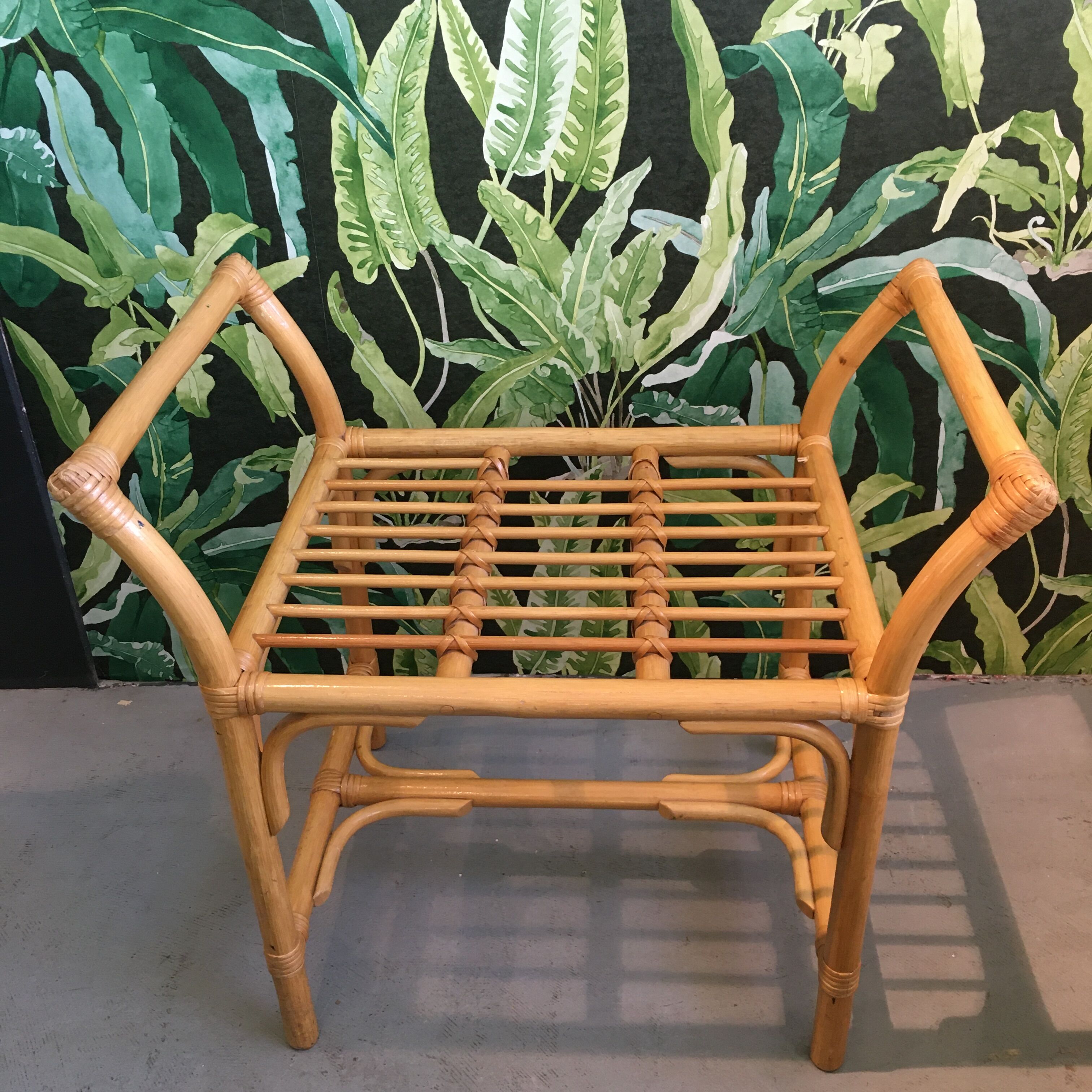 Tabouret en bambou