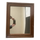 Old wooden frame mirror