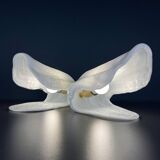 Oyster Murano table lamps by La Murrina, Italy, 1970s, set of 2