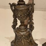 Chenets en bronze