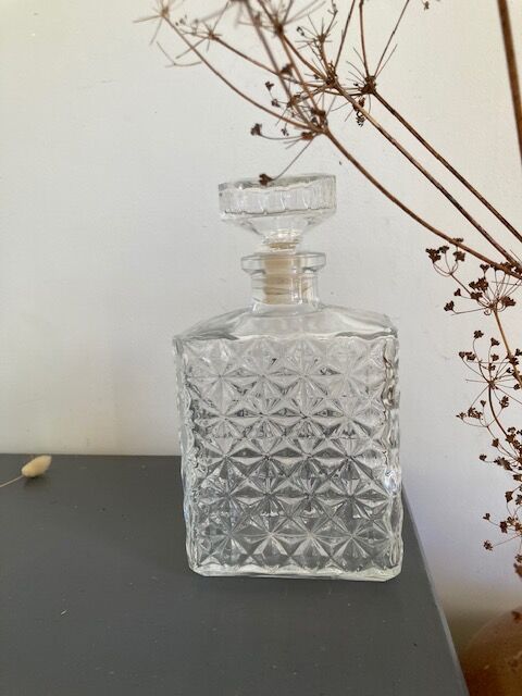 Decanter bottle whisky made in France